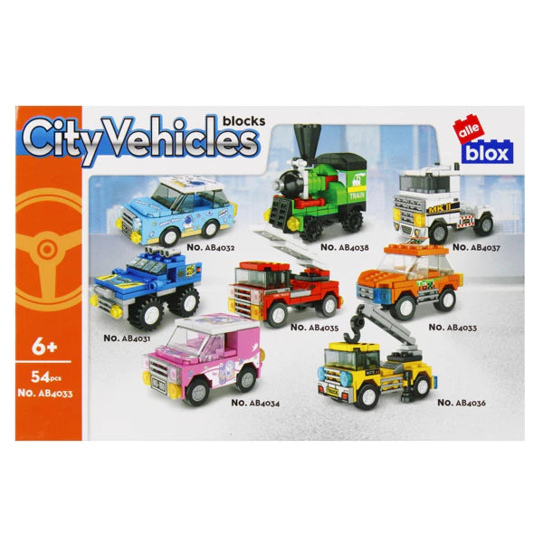 Set constructie, cu masina si accesorii, 6+, compatibil cu alte blocuri