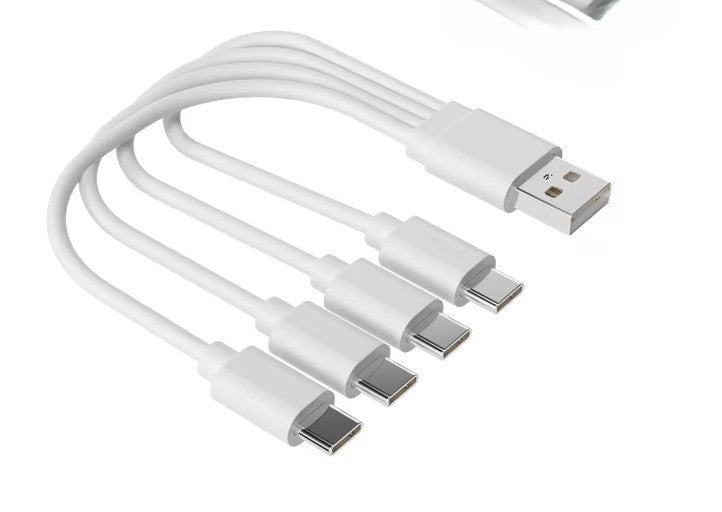 Set 4 Acumulatori AA Li-ion Reincarcabili PUJIMAX, 1.5V, 3400mWh, Incarcare USB-C, Cablu 4 in 1 Inclus, Compatibil Universal