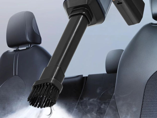 Aspirator auto portabil fara fir, 120W, baterie reincarcabila 1800mAh, 0.3L, incarcare USB